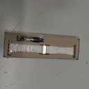 V-MORO Resin Bands Compatible with Apple Watch Series 8/7/9/10/11 Starlight Buckle Fashion Lightweight Cute Watch Strap for iwatch Series SE/6/5/4/3/2/1(Aurora White,42mm/41mm/40mm/38mm)