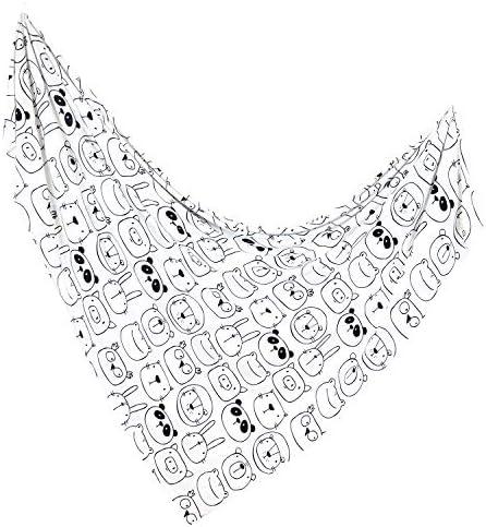 ADDISON BELLE – Swaddle Blanket – Viscose made from Bamboo Soft Baby Blanket Baby Boy/Girl –Stretchy Newborn Baby Wrap – Nursery Receiving Blanket –Gender Neutral –47” x 47” (Monochrome Animals Print)
