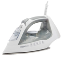 Amazon Basics Steam Iron for Clothes with Safety Auto Shut-Off, Handheld Garment Steamer, Wrinkle Remover, Stainless Steel Soleplate, Anti-Drip, 1700-Watt, 1.62ft, Gray