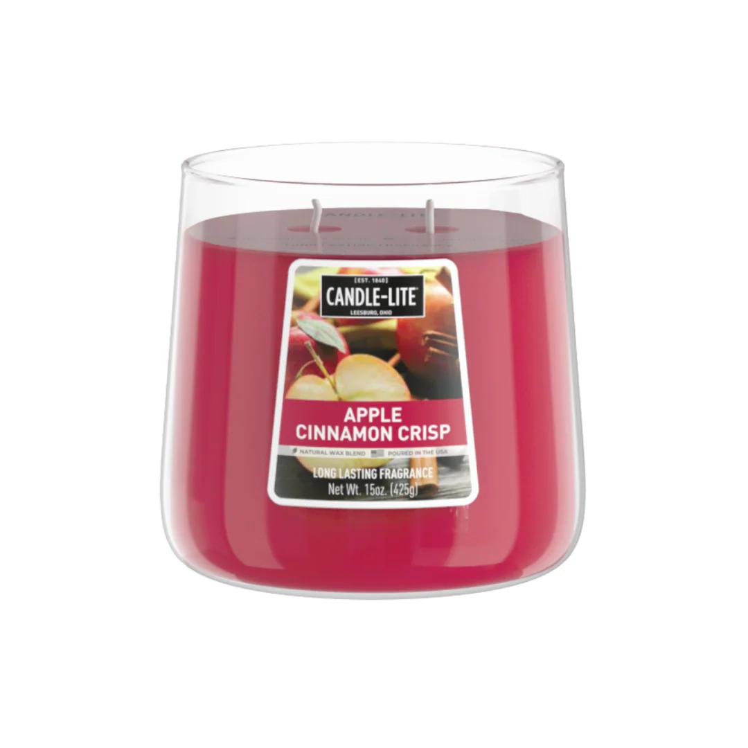 Candle - Lite Apple Cinnamon Crisp 15 Oz