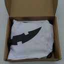 Talltalk 3 Pcs Halloween Light up Bucket LED Trick or Treat Drawstring Bags Multipurpose Reusable Pumpkin Candy Goodies Bucket for Kids Halloween Supplies Favors(White)