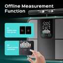 Advanced 8-Electrode Smart Body Composition Scale with Handle, High Precision Full-Body & Segmental Analysis, 50+ App Metrics with BMI, BMR, Muscle Mass, Fat Percentage, 400 lbs Capacity