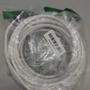 G-PLUG 25FT RG6 Coaxial Cable Connectors Set - High-Speed Internet, Broadband and Digital TV Aerial, Satellite Sky Cable Extension- Weather-Sealed Double Rubber O-Ring and Compression Connectors White