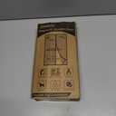 Mesh Screen with Magnetic Closure-Keeps Bugs Out Let Breeze in, Heavy Duty - Pet and Kid Friendly, Works with Front, Sliding Doors (38 x 82 Inch) (Black)