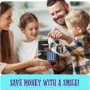 Piggy Bank for Kids - Electronic Money Saving Box w/Code- ATM Safe - Toy Coin Bank - Easter Boys Toys for Age 3, 4, 5, 6, 7, 8, 9 - Birthday Gifts for 8, 9, 10, 11, 12 Year Old Boy and Girl