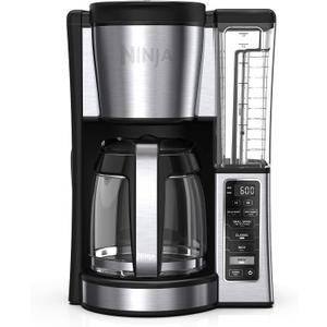Ninja Fresh Brew Coffee Maker, 12 Cup Glass Carafe, Stainless Steel, CE251