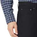 Amazon Essentials Men's Standard Relaxed-Fit 5-Pocket Stretch Twill Pant, Black 30W x 30L