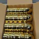 Supernal 40pcs Golden Easter Egg 3.1"Large Golden Metallic Easter Eggs Great For Easter Theme Party Favor Easter Eggs Hunt,Easter Eggs Bulk,Easter Eggs For Candy Treats(Gold)