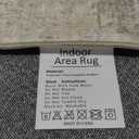 2x3 Washable Area Rug Beige Grey Abstract Entryway Kitchen Throw Rug Neutral Modern Non Slip Soft Low Pile Small Carpet for Bathroom Living Room Bedroom