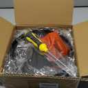 iDavosic.ly Wall Plant Holder Set of 2 for Indoor Outdoor, Metal Hanger with 2 Hooks, Floating Flower Display Stand for Window, Space Saving & Easy to Assemble (Pots/Chains/Plants Not Included), Black