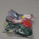 61pcs Red and Green Balloons, 12inch Green and Red Latex Confetti Balloons for Christmas Birthday Party Decorations