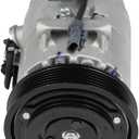 SCITOO Air Conditioner AC Compressor with Clutch for Chevrolet Cruze 1.4L 2011-2011 (13335248 13346489)