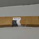 Mailbox Mounting Bracket,Carbon Steel,Suitable for Metal Gates, Railings and Fences,Metal mounting Brackets for General use,Black