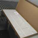 Aecxm 2-Pack 1.64x4ft Adjustable Garage Wall Shelving 560lbs Load Capacity Heavy Duty Wall Mounted Storage Shelf Metal Floating Shelves for Garage(White)