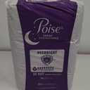 Poise Overnight Incontinence & Postpartum Pads for Bladder Leaks, 8 Drop Extra Coverage, 72 Count (2 Packs of 36), Packaging May Vary