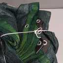 70% 6.5 ft X 6 ft Green Shade Cloth Taped Edge with Grommets for Outdoor Plant Cover Patio Tomatoes Barn Kennel Greenhouse