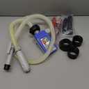 Nitigo Fuel Transfer Pump with Auto-Stop Sensor, 51 Hose with Tank Adapter Portable Liquid Pump for Gasoline, Diesel Fuel, No More Lifting Heavy Gas Cans