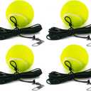 Tennis Training Ball with String,Tennis Trainer Balls Self Practice Trainer Tool, Tennis Ball Training Equipment for Rebound Baseboard Self Tennis Training Tool