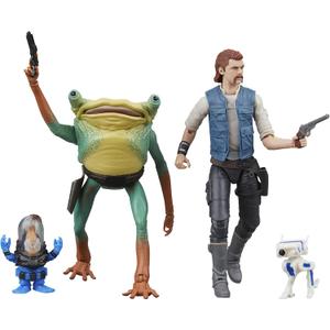 STAR WARS The Black Series Cal Kestis, BD-1, Turgle & Skoova Stev, Jedi: Survivor Gaming Greats Collectible 6 Inch Action Figure Multipack