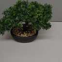 Artificial Bonsai Tree Juniper Faux Plants Indoor Small Fake Plants Decor with Ceramic Pots for Home Table Office Desk Bathroom Shelf Bedroom Living Room Farmhouse Decorations