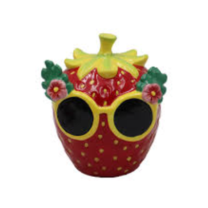 Ceramic Decor Strawberry, Everyday Living Table Décor Ceramic - Strawberry, 6.5 in 