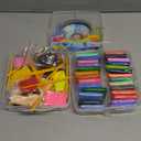 CiaraQ Polymer Clay Starter kit, Oven Bake Modeling Clay with Sculpting Tools, 50 Colors, 2.8 lb