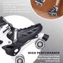 METROLLER Roller Skates for Girls Ages 5-8 8-12 and Boys Teens, Adjustable 4 Sizes for Kids Toddler Rollerskates with Light up Wheels, for Women, Size  (7-10Men/8-11Women)