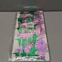 Ycitusi Witch Theme Party Decorations, Witch Hat Crown Rain Curtain, Pink and Green Waterproof Tablecloth for Wicked Party Decorations, Pink Green Birthday Party Supplies, 3PCS