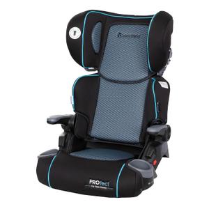 Baby Trend Protect 2-in-1 Folding Booster Car Seat, Aqua Tech Fold-Flat Travel-Ready Design, Lightweight Build, Belt-Positioning Comfort, MFG Date 01/14/2026