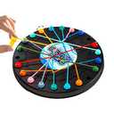 Brainy Knots Rope Untangling Game | Twisted Rope Puzzle Game | Rope Knots Untangle Stack Puzzle Sorting Board Game | Brain Teaser Fine Motor Skills Toys | String Solution Central Lacing Toys