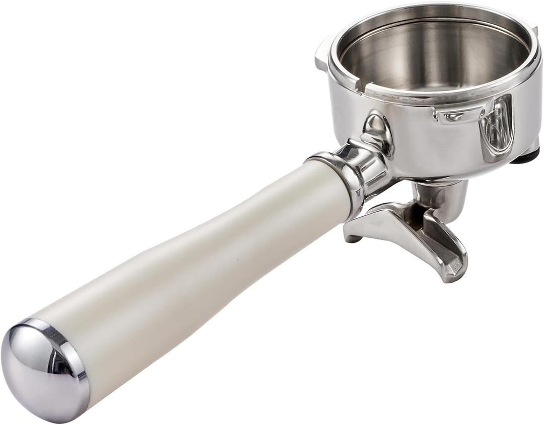 Tuni 58mm Stainless Steel Portafilter Replacement for Espresso Machines