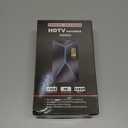 2026 Upgraded TV Antenna Indoor Outdoor, 2200+ Miles Long Range HDTV Antenna with Amplifier Signal Booster, 26FT Coaxial Cable for Local Channels 4K 8K 1080p,Digital Reception for Smart & Older TVs (Compact, Black)