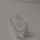 Diesisa 1pc Acrylic Wall Mount Organizer, Adhesive Clear Cabinet Door Organizer,Acrylic Shelves for Wall,No Drilling Hang Walls,with Self Adhesive Tape, for Bathroom, Kitchen, Living Room (Transparent)