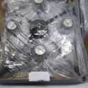 AMZASA UL Listed Black Industrial 4 Light Lantern Chandelier Ceiling Light Fixtures Farmhouse Metal Cage Rustic Geometric Pendant Light for Kitchen Island Entryway Dining Room Stairs and Hallway