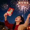 Red Envelopes Chinese New Year Of The Horse 2026,, Lucky Money Envelopes For Lunar New Year,Heavy Duty Li Xi Hongbao With 6 Gold Embossed Patterns Colorful 24Pcs Large Glitter