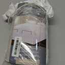 Bed Makers Never Lift Your Mattress Bed Skirt for Adjustable Beds, Split Corners, 15 Inch Drop Length, King, White