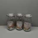 Le Parfait Super Jar, Canning Jars, 2L French Glass Canning Jar w/Round Body, Glass Jars w/Airtight Lid, Canning Jars Wide Mouth, Glass Jar With Lid, Clear Jar, Clear Glass Jars (64oz/2 Quarts, 3 pk) (64oz (Set/3))