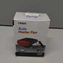 12V 150W Car Heaters, Portable Electronic Auto Fan Heater 2 in 1 Heating & Cooling Function Fast Heating Car Defrost Defogger Auto Heater Fan Plug (Red & Black)