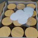 AISIPRIN Spice Jars with Label, 12 Pcs 8oz Glass Jars with Bamboo Lids, Spice Organizer for Cabinet, Drawer, Rack, Seasoning Organizer Containers, Including 2 Type Labels