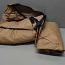 ULTCOVER Waterproof Patio Chair Cover  Outdoor Lounge Deep Seat Single Lawn Chair Cover 2 Pack Fits Up to 28W x 30D x 32H inches (Brown)