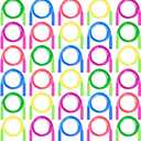 Aneco 30 Pack Kids Jump Rope Set 7.3 Feet Outdoor Jump Ropes Colorful Kids Jumping Ropes Great Sports Activities Birthday Party Favors Gifts