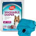 Simple Solution Washable Female Dog Diaper, Medium, 1 pack