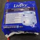 LivDry Adult 3XL Incontinence Underwear + Hyper 2000 Booster Pad Inserts for Men and Women | Extra Absorbency with Odor Control