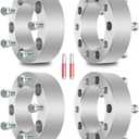 ECCPP 4PCS 2 inch 5x5.5 to 5x5.5 Wheel Spacers 5x139.7mm 108mm fits for Ram 1500 Van for F100 for ford F150 for ford E150 Econoline for ford Bronco Vitara with 1/2" Studs