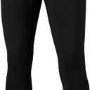 HXP Boys Compression Pants Athletic Boys Leggings for Sports Kids Base Layer Youth Compression Leggings Tights (Large, Black)