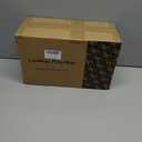 50"x50" Premium Baby Play Mat, Thick Memory Foam with Wipe-Clean Leather Cover, Non-Slip & Machine Washable Floor Mat for Tummy Time, Crawling and Family Bonding Time, Cream