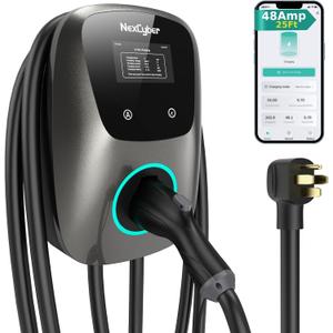 Level 2 EV Charger(WiFi APP/Plug-Play), 48A Nema 14-50p, 25ft Cable ETL Certified, Home Level 2 EVSE Car Charger w/ J1772 Connector, Electric Vehicle Charging Stations (46)