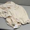 Couch Cushion Covers, Comfort Soft Magic Sofa Covers Washable Stretch Resistant Slipcovers for Sectional and L Shaped Seats Furniture Protectors for Pets (1PC Back Couch Cover, Ivory), Size XL