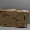 SANSUI Monitor 24 Inch 100Hz PC Monitor, HDMI VGA Ports VESA Mount, FHD Computer Monitor Ultra-Slim Ergonomic Tilt Eye Care for Home Office (ES-24F2, HDMI Cable Included) (Black)