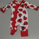 Preemie Newborn Baby Girl Romper 3-Piece Set, Size 60